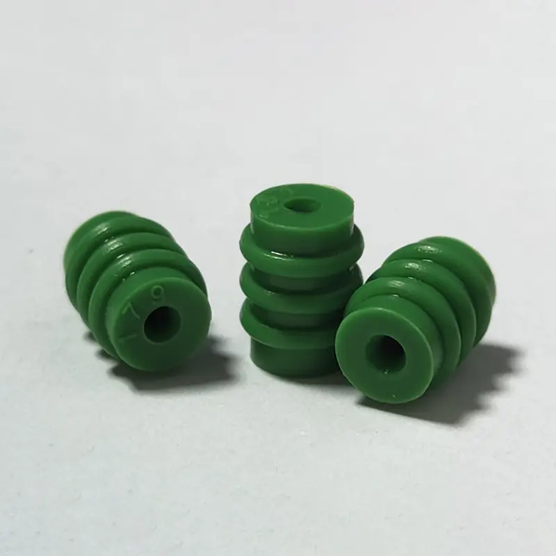 Tappo di silicone verde da 1,3 mm