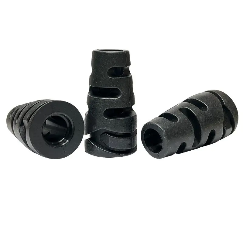 Guarnizione con guarnizione in filo di silicone nero