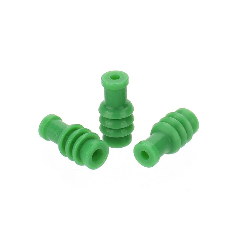 Guarnizione del connettore in silicone verde
