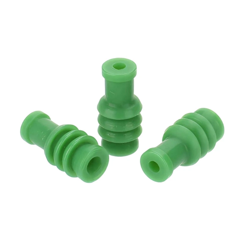 Guarnizioni per connettori in silicone verde