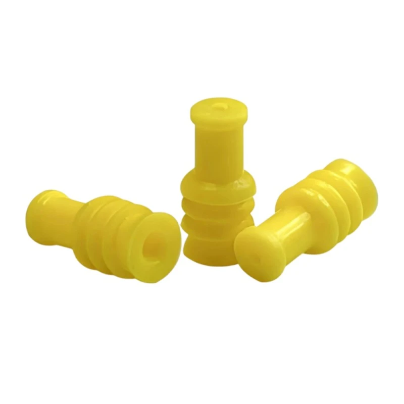 Guarnizione del connettore in silicone giallo